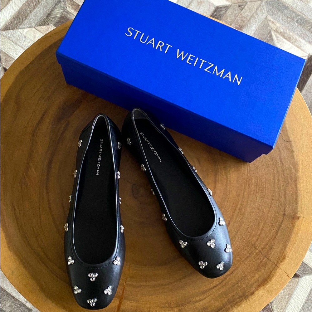 🆕 Stuart Weitzman Tammy XTAL ballet Flats